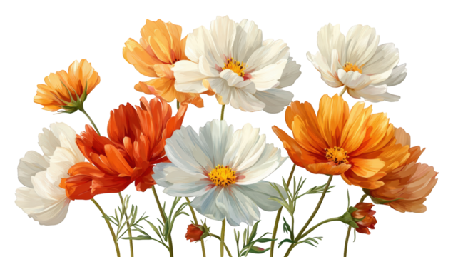 Vibrant flower bouquet