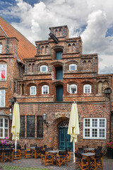 Street in Luneburg downtown, Germany