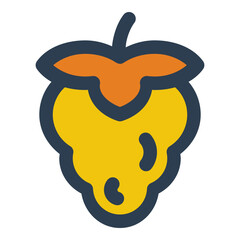 raspberry fruit icon
