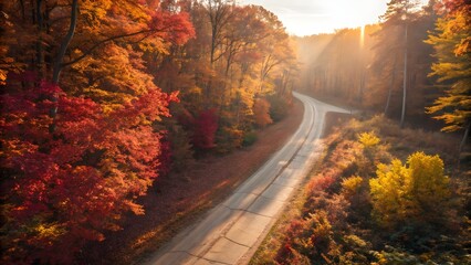 autumn in the forest