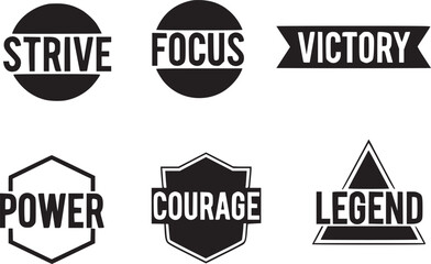 Obraz premium Modern black and white icon set for web and print design applications