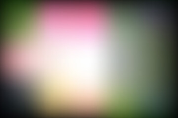 黒いふち　緑とピンクのグラデーション　ライトリーク素材
Black border, green and pink gradient, light leak material