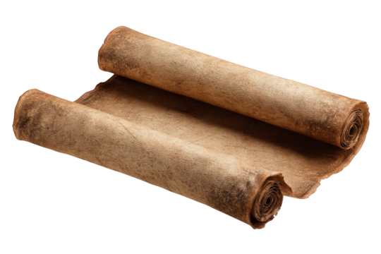 Aged parchment scroll (9)