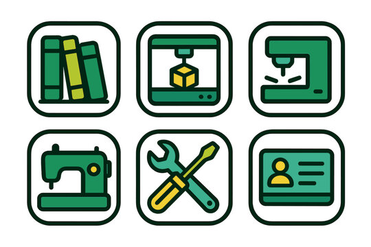 Learning and creating with tools and resources in a crafting and design workshop setting