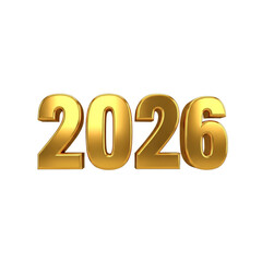 2026 gold font