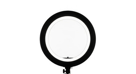 Illuminated circular led ring light for professional photography