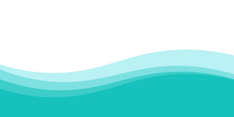 Naklejka premium Abstract Wave Pattern with Blue Gradient Background Design