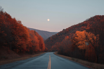 road in the mountains