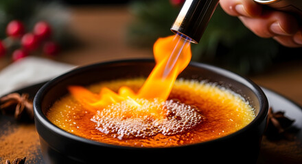 Crème brûlée caramelization process: the art of culinary perfection, Crafting dessert perfection: caramelized sugar and a touch of culinary magic