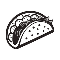 vector illustration of a pizza