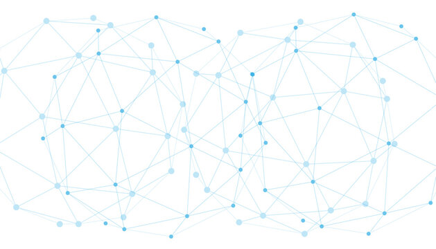 Connections algorithm chemistry transformation chaos, triangular presentation illustration molecule creative