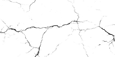 black and white cracked wall texture overlay abstract fracture and damaged background.