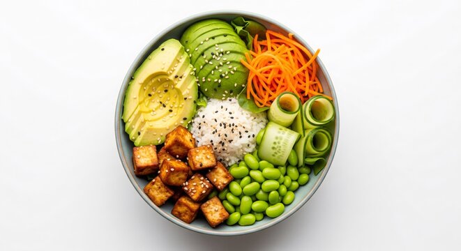Ramen bowl: egg, pork belly, nori seaweed in Ja
