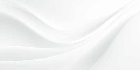 abstract white and gray minimal wavy background clean modern elegant liquid flowing lines.