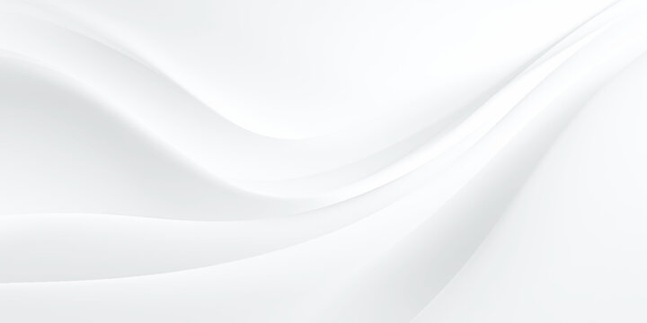 abstract white and gray minimal wavy background clean modern elegant liquid flowing lines.