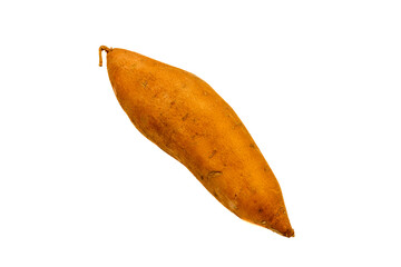 Sweet Potato Yam isolated on a white background