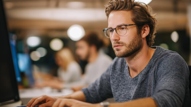 Developers coding for mobile platforms in a tech studio, tech innovation in mobile tech, coding culture in app development, software solutions in iOS/Android coding, mobile solutio