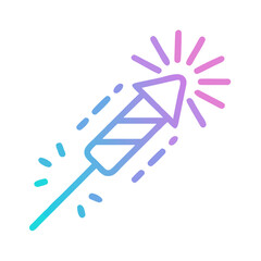 Firework icon for web and graphic design