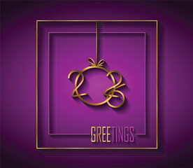 2026 Happy New Year background.