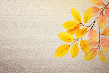 Autumn leaves with hues of gold and orange set against a rustic background evoke a sense of warmth and invitation