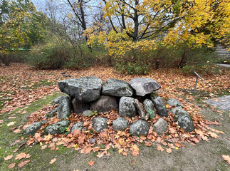 Steinkistengrab aus der Bronzezeit in Hannover