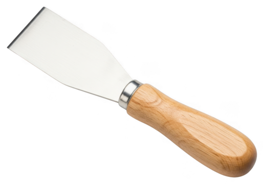 Scraper tool isolated on transparent background
