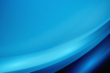 Blue abstract waves gradient background modern tech design wave curve line