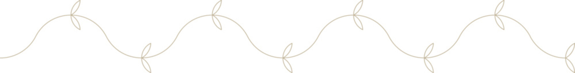 Indian Floral Motif Decorative Border	