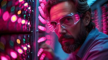 Data analyst glasses. - Powered by Adobe