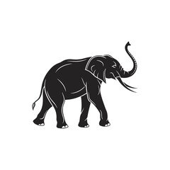 Elephant Silhouette Illustration