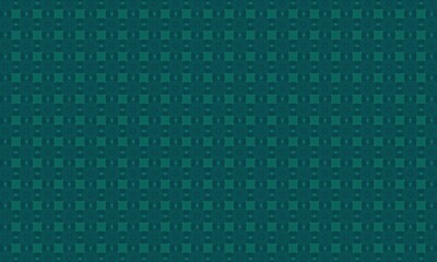 Turquoise square pattern background for abstract design and seamless texture applications art and design