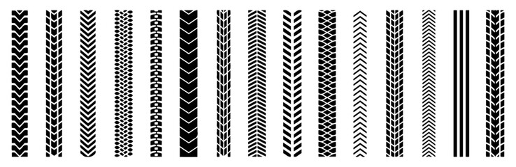 zipper fastener brush pattern set
