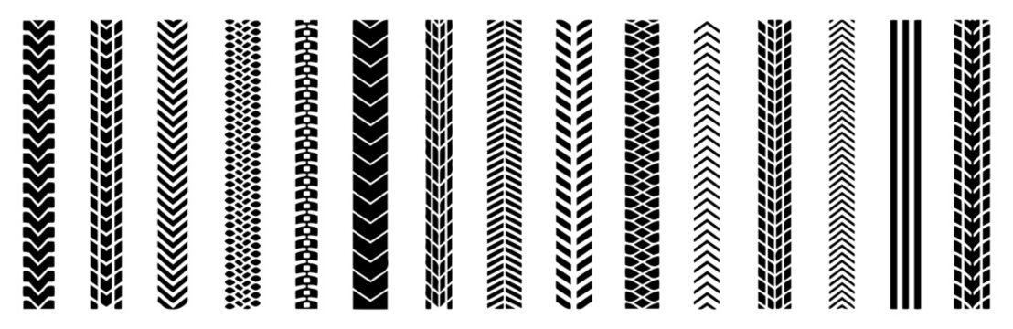 zipper fastener brush pattern set