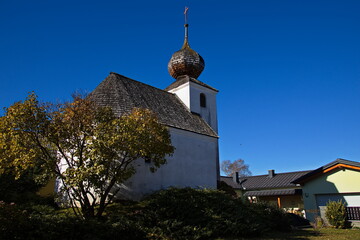 Josefikapelle in Pinkafeld, Burgenland, Austria, Europe, Central Europe
