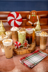 holiday coffee drinks