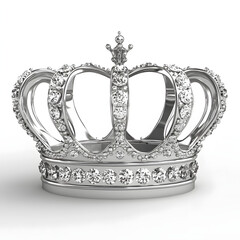 Precious diamond crown reflecting brilliance and majesty high resolution picture