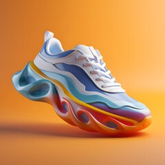 sneakers , sports, shoes, footwear, fashion isolated background.