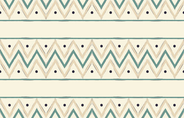 Southwest Native American seamless pattern, boho tribal Aztec Navajo geometric textile design, desert ethnic fabric background.
