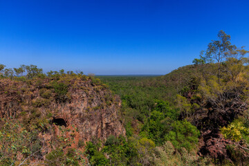 オーストラリアのノーザンテリトリー　リッチフィールドの景色
