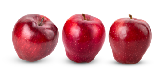 apple isolated on transparent png ( Image from camera)