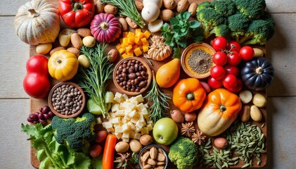Fresh Ingredients for a Festive Plant-Based Feast