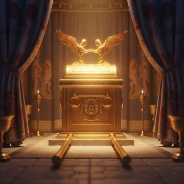 The Ark of the Covenant: An AI-Generated Sacred Artifact Recreation