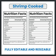 Shrimp Seafood Shellfish Vector