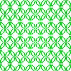 Seamless Green Geometric Pattern | Abstract Repeating Background | Modern Vector Graphic | Simple Lattice Design