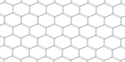 Abstract background with honeycombs seamless pattern hexagon. Abstract background with lines. Modern simple style hexagonal graphic concept. Background with hexagons.