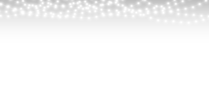 Shining Christmas Holiday Garland with Lights and Decorative Effects