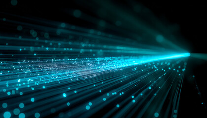 Global Digital Network Connections Generative AI