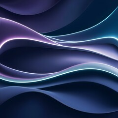 Cyberpunk neon abstract curved line background for UI hero, website header, presentation slide, product mockup, tech 