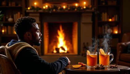 Cozy Fireplace, Hot Toddies, and Autumn Relaxation