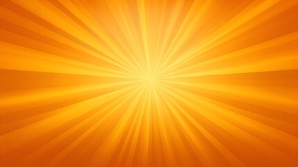 Obraz premium Bright burst of radiant orange light emanates from the center of the composition